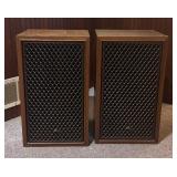 Pair of Vintage Sansui Sp-1500 3 Way Speakers