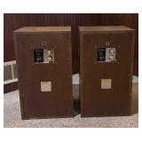 Pair of Vintage Sansui Sp-1500 3 Way Speakers