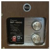Pair of Vintage Sansui Sp-1500 3 Way Speakers