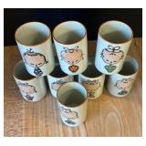 Vintage Otagiri Saki Cups