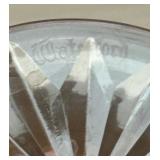 Ten Elegant Waterford Kylemore Claret Crystal Glasses