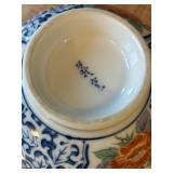 Two Asian Style Rice Bowls with One Lid