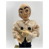 Vintage Animated Music Box Figure on Decorative Base