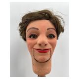 Vintage Len Insull Jr. Ventriloquist Doll Head with Mechanism