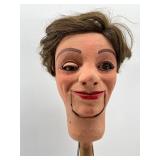 Vintage Len Insull Jr. Ventriloquist Doll Head with Mechanism
