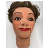 Vintage Len Insull Jr. Ventriloquist Doll Head with Mechanism