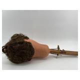 Vintage Len Insull Jr. Ventriloquist Doll Head with Mechanism