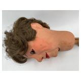 Vintage Len Insull Jr. Ventriloquist Doll Head with Mechanism