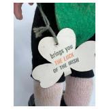 Vintage Larry the Lucky Leprechaun Doll with Irish Theme