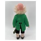 Vintage Larry the Lucky Leprechaun Doll with Irish Theme