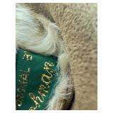 Vintage Patty Gorman Mohair Teddy Bear with Brown Tweed Outfit