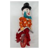 Set of 3 Vintage Clown Tightrope Balancing Figures