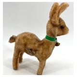 Max Carl Original Wind-Up Plush Giraffe and Deer Figurines