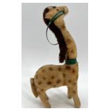 Max Carl Original Wind-Up Plush Giraffe and Deer Figurines
