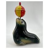 Collection of Vintage Circus Tin Toys: Elephant and Performing Seals