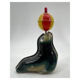 Collection of Vintage Circus Tin Toys: Elephant and Performing Seals