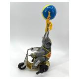 Collection of Vintage Circus Tin Toys: Elephant and Performing Seals