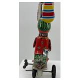 Vintage Blic Tin Toy Duck on Tricycle, Made in China