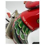 Vintage Blic Tin Toy Duck on Tricycle, Made in China