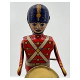 Vintage J. Chein Tin Toy Soldier Drummer Figurine