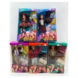 Set of 5 Vintage TV Series Character Dolls from Blossom and 90210