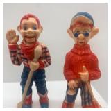 Vintage Howdy Doody Collectible Dolls and Marionette Set
