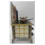 Vintage Tin Litho Schopper Toy Stove - Made in Germany