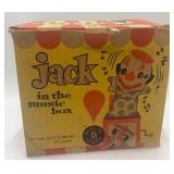 Vintage Jack in the Box Music Toy by Mattel with Original Box, Â Tricycle with Bell NIB