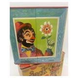 Vintage Jack in the Box Music Toy by Mattel with Original Box, Â Tricycle with Bell NIB