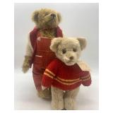 Pair of 1994 Limited Edition Handcrafted Teddy Bears by Melodie Malcolm