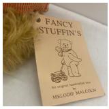 Pair of 1994 Limited Edition Handcrafted Teddy Bears by Melodie Malcolm