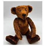 Set of 2 Vintage Jointed Teddy Bears