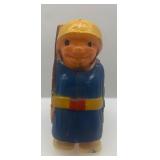 Vintage Marx Hap and Hop Toy Soldiers Ramp Walker and Wind-Up Ice Cream Vendor Toy on Tricycle