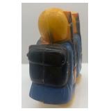 Vintage Marx Hap and Hop Toy Soldiers Ramp Walker and Wind-Up Ice Cream Vendor Toy on Tricycle