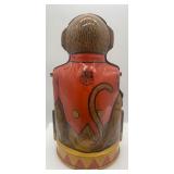 Vintage J. Chein & Co Tin Monkey Bank and Schuco Wind-Up Car Toy