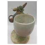 Collection of 3 Rabbit Figurines - Plush and Porcelain