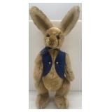 Collection of 3 Rabbit Figurines - Plush and Porcelain