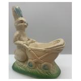 Collection of Vintage Springtime Farm Animal Figurines and Toys