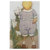 Collection of Vintage Springtime Farm Animal Figurines and Toys