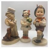 Set of 3 Hummel-Style Vintage Figurines