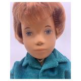 Vintage 1960s Sasha Doll with Corduroy Outfit and Original Tag