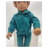Vintage 1960s Sasha Doll with Corduroy Outfit and Original Tag