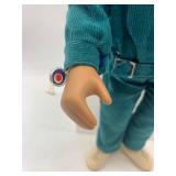 Vintage 1960s Sasha Doll with Corduroy Outfit and Original Tag