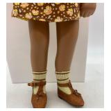 Vintage Sasha Doll with Yellow Floral Dress and Shoes