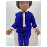 Vintage Sasha Doll with Blue Outfit and Shoes