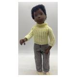Vintage Sasha Doll with Yellow Sweater and Houndstooth Pants