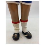 Vintage Sasha Doll with Striped Outfit and Shoes