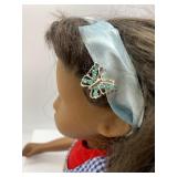 Vintage Sasha Doll with Blue Gingham Dress and Bow