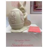 Department 56 Springtime Stories Snowbunnies Figurine Set including 