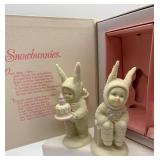 Department 56 Springtime Stories Snowbunnies Figurine Set including 